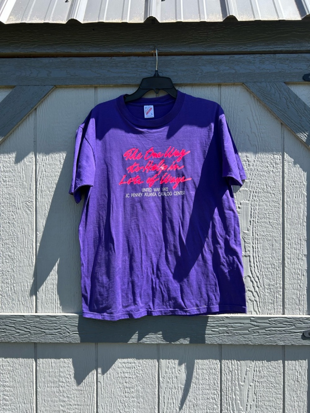 Vintage 1992 United Way T-Shirt • JC Penney Promo • Rare 90s Graphic Tee
